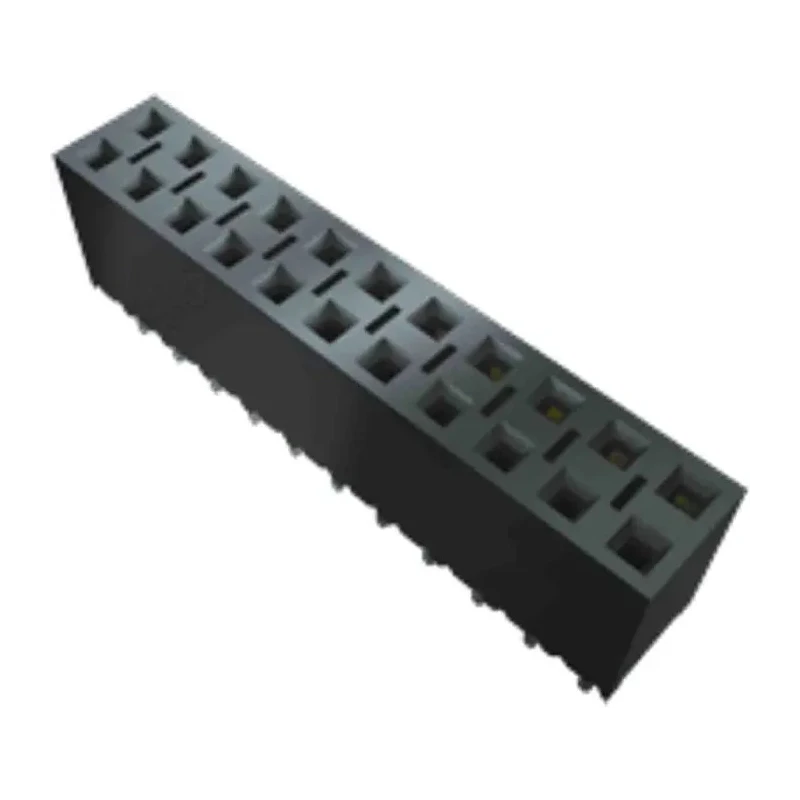 Samtec 3-Contact 1 Row 2.54 mm Pitch Straight Through Hole PCB Socket BCS-103-L-S-PE