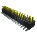 Samtec FTSH Series Pin Header 7 Contacts 1.27 mm Pitch 2 Row Unshrouded FTSH-107-01-F-DV-K-P-TR