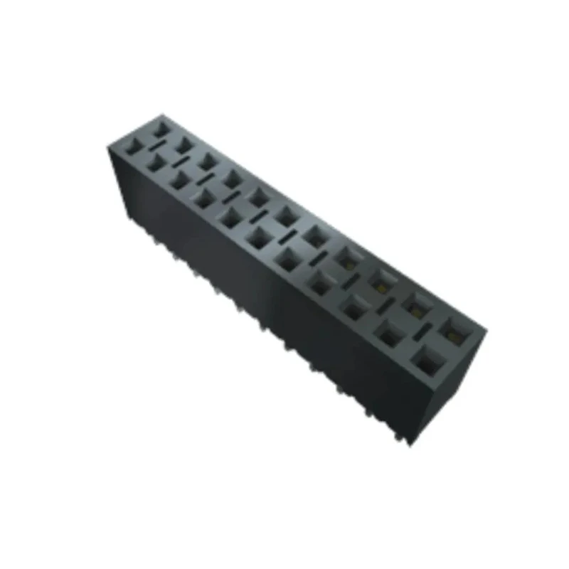 Samtec BCS Series Straight Through Hole Board-to-Board PCB Socket 8-Contact 2 Row 2.54 mm Pitch Solder BCS-104-F-D-TE