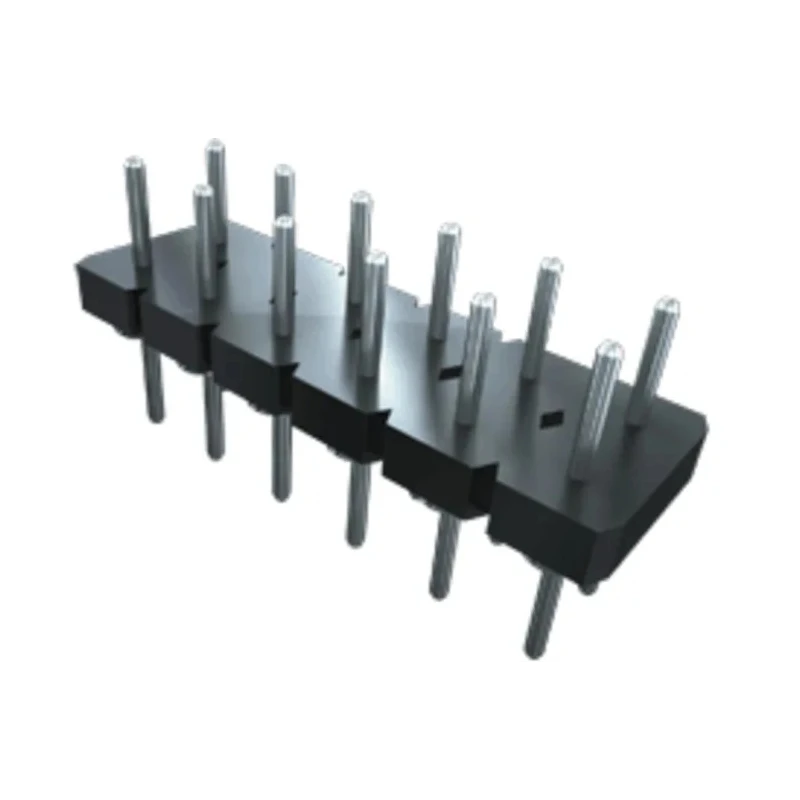 Samtec BDL Series Pin Header 6 Contact 2.54 mm Pitch 2 Row Unshrouded BDL-103-T-E