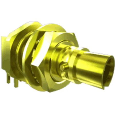 Samtec CJT TH Series Twin Axial Coaxial Connector PCB Male Right Angle Body Solder CJT-T-P-HH-RA-BH1