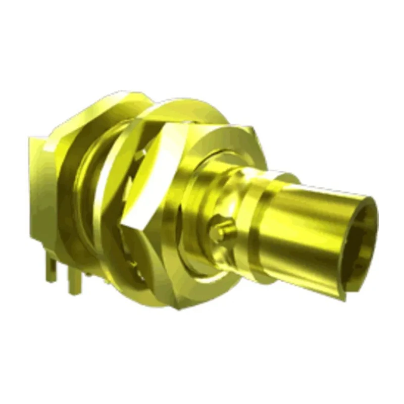 Samtec CJT TH Series Twin Axial Coaxial Connector PCB Male Right Angle Body Solder CJT-T-P-HH-RA-BH1
