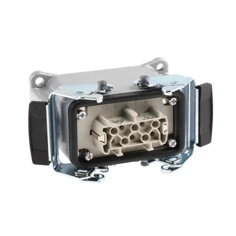 EPIC Heavy Duty Power Connector 10 Way 16A 600V H-BE Series 10034000+10193000+12954400