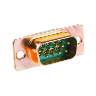 RS PRO 9 Way Straight 2.74 mm Pitch Panel Mount D-Sub Connector Male 482-777