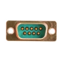 RS PRO 9 Way Straight 2.74 mm Pitch Panel Mount D-Sub Connector Male 482-777