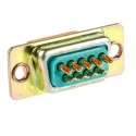 RS PRO 9 Way Straight 2.74 mm Pitch Panel Mount D-Sub Connector Male 482-777
