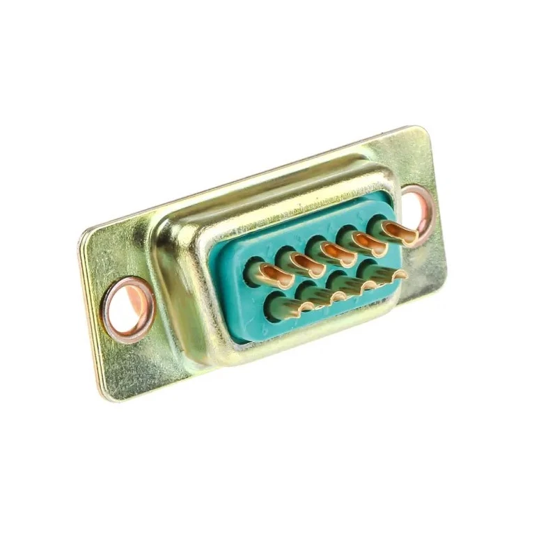 RS PRO 9 Way Straight 2.74 mm Pitch Panel Mount D-Sub Connector Female 482-812