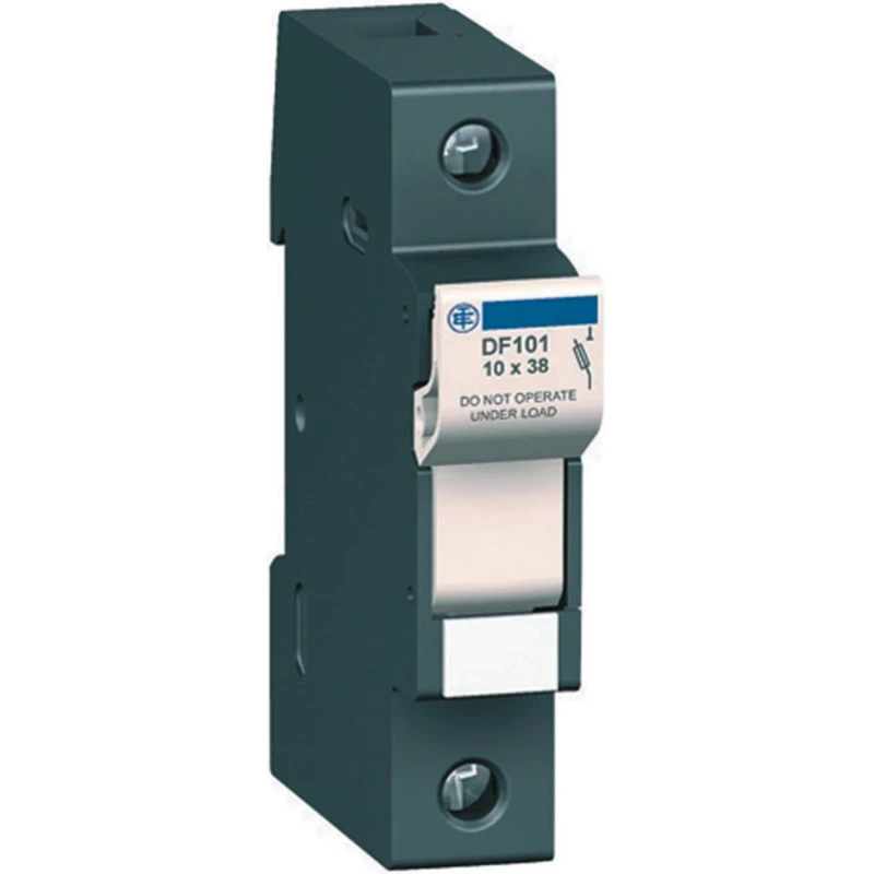 Schneider Electric 50A Rail Mount Fuse Holder, 2 Pole, 690V AC DF142