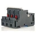 Schneider Electric 50A Rail Mount Fuse Holder for 14 mm x 51 mm, 3P-Pole, 690V ac DF143C