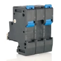Schneider Electric 50A Rail Mount Fuse Holder for 14 mm x 51 mm, 3P-Pole, 690V ac DF143C