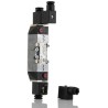 Norgren Pneumatic Solenoid Valve 5/2 Port Push-in Connection Die Cast Aluminium Body 110V AC SXE0573-A60-00/110VAC