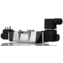 Norgren Pneumatic Solenoid Valve 5/2 Port Push-in Connection Die Cast Aluminium Body 110V AC SXE0573-A60-00/110VAC