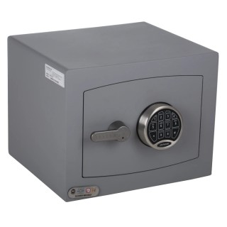 Securikey 26L Electronic Office Safe Grey, 4mm Solid Steel Body, Advanced Digital Lock SFMV1ZE