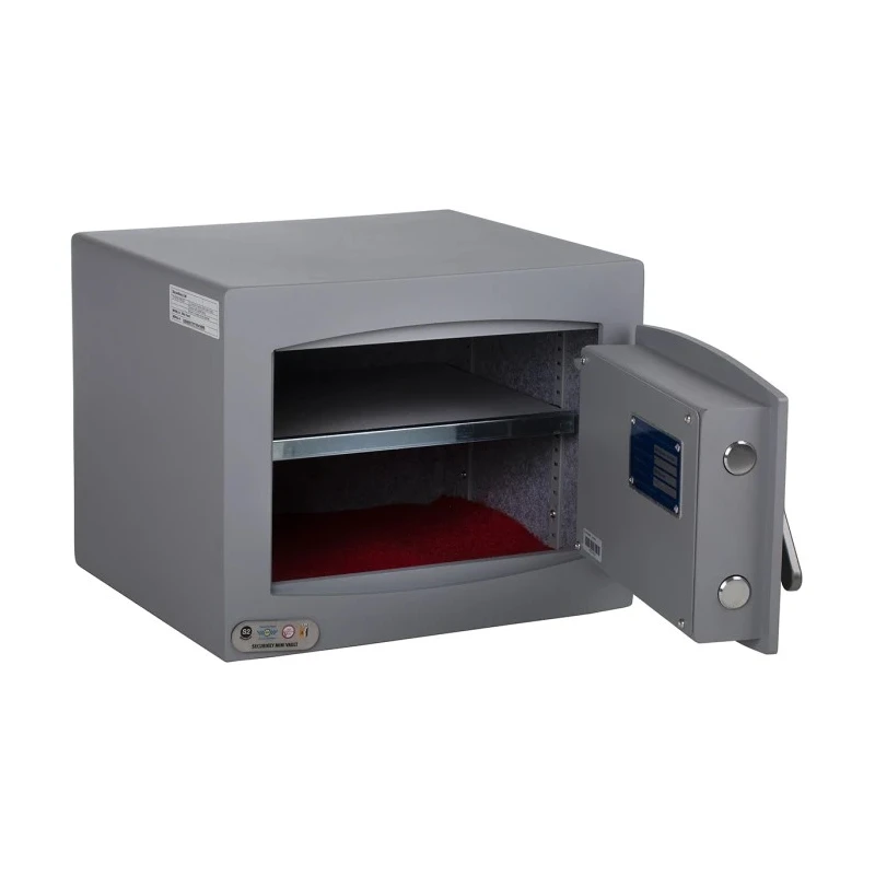 Securikey 26L Electronic Office Safe Grey, 4mm Solid Steel Body, Advanced Digital Lock SFMV1ZE