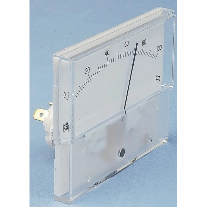 Sifam Tinsley Analogue Voltmeter DC, Cutout 59 mm x 76 mm, Depth 30.5 mm IS 11006