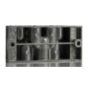 Norgren MP1 series Die-Cast Aluminium Pneumatic Sub-Base ISO G Thread, NPT, G 1/4 Port Size 16 Bar Operating M/P19126