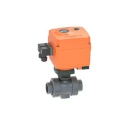Georg Fischer 100V, 230 V Motorised Valve, Stainless Steel Body, Compatible with 3/8 - 2 in Pipe Size, 1 bar 199127406