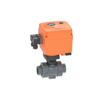 Georg Fischer 100V, 230 V Motorised Valve, Stainless Steel Body, Compatible with 3/8 - 2 in Pipe Size, 1 bar 199127406