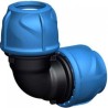 Georg Fischer Plastic Pipe Fitting 90 Degree Elbow, Polyvinyl Chloride, 20 mm, Length 67mm 158400070
