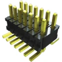 Samtec FTR Series Vertical Surface Pin Header 4 Contacts 1.27 mm Pitch 1 Row Unshrouded FTR-104-52-G-S