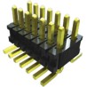 Samtec FTR Series Vertical Surface Pin Header 4 Contacts 1.27 mm Pitch 1 Row Unshrouded FTR-104-52-G-S