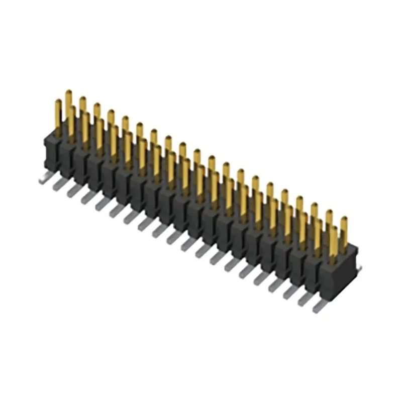 Samtec FTSH Series Straight Surface Pin Header 16 Contact 1.27 mm Pitch 2 Row Unshrouded FTSH-108-04-L-DH-A-TR