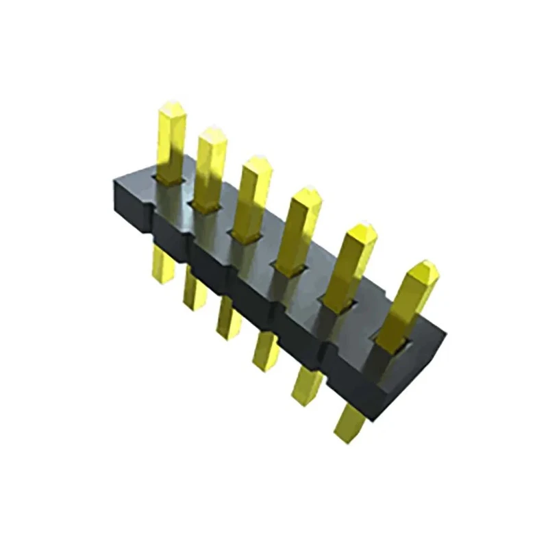 Samtec FTS Series Straight Surface Pin Header, 6 Contacts, 1.27 mm Pitch, 2 Row, Unshrouded FTS-103-02-F-DV-TR