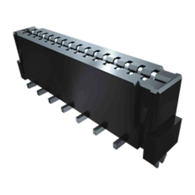 Samtec FC1 Series Straight Surface PCB Socket, 15-Contact, 1 Row, 1 mm Pitch, 339V, 2A Current FC1-15-02-T-WT