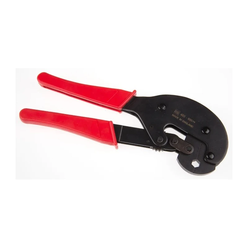 RS PRO Crimp Tool for Coaxial Connector, Plastic Hand Grip, 230mm Length 483-691