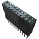 Samtec ESQ Series Vertical Through Hole PCB Socket 6-Contact 1 Row 2.54 mm Pitch 515V 5.7A ESQ-106-12-T-S