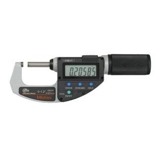 Mitutoyo External Micrometre Imperial & Metric Digital LCD IP54 Protection Japan 30 mm Measurement 125037-540 3XL