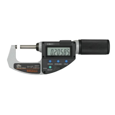 Mitutoyo External Micrometre Imperial & Metric Digital LCD IP54 Protection Japan 30 mm Measurement 125037-540 3XL