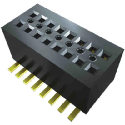 Samtec CLE Series Vertical Surface PCB Socket, 60-Contact, 2 Row, 0.8 mm Pitch Solder CLE-130-01-G-DV-A