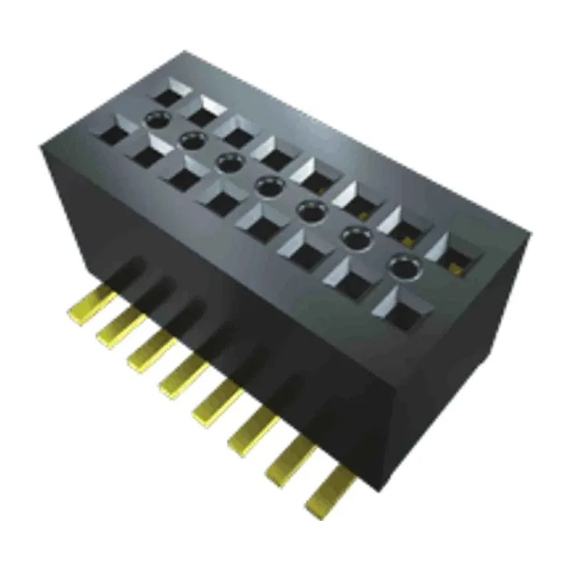 Samtec CLE Series Vertical Surface PCB Socket, 60-Contact, 2 Row, 0.8 mm Pitch Solder CLE-130-01-G-DV-A