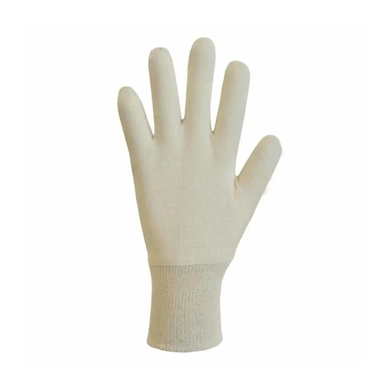 Polyco Healthline White Cotton, Polyester Gloves Size 8 CK41