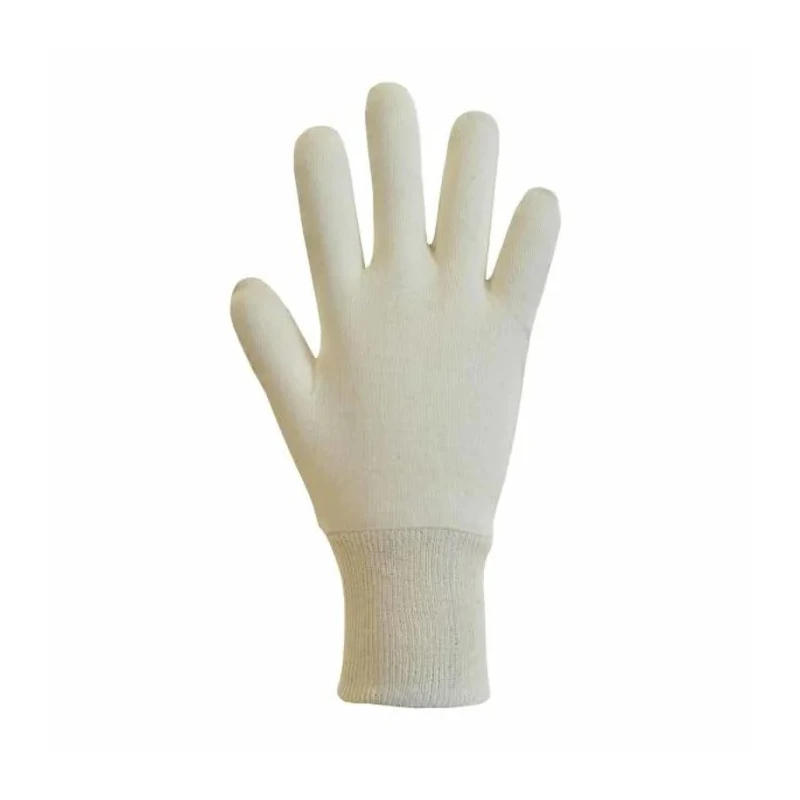 Polyco Healthline White Cotton, Polyester Gloves Size 8 CK41