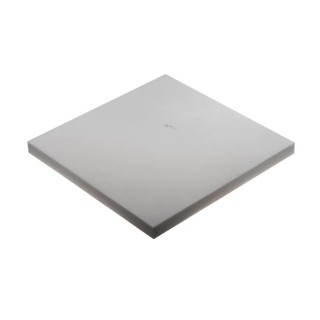 RS PRO White Polytetrafluoroethylene Plastic Sheet, 300 mm x 300 mm x 20 mm 197-0102