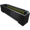 Samtec ERF8 Series Vertical Through Hole PCB Socket, 26-Contact, 2 Row, 0.8 mm Pitch, 2.2A Current, 318V Voltage 