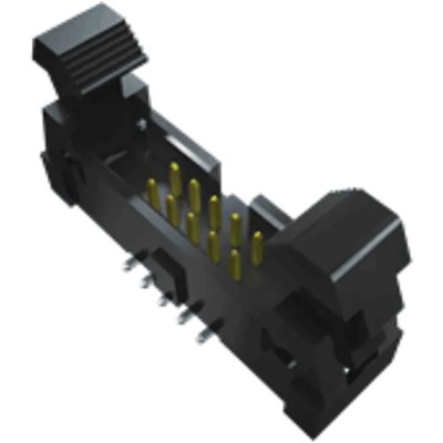 Samtec 30-Way Shrouded PCB Header Male for Through Hole Mount, 2 Row, 2mm Pitch EHT-115-01-F-D