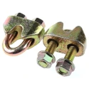 RS PRO Steel Wire Rope Clamp Zinc Plated 13 mm Diameter Load Bearing Forged U-Bolt DIN 1142 197-0174