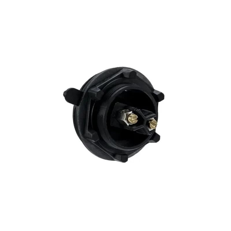Bulgin Circular Connector 2 Contacts Panel Mount Socket Female IP68 IP69K Standard Buccaneer PX0735/S