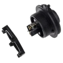 Bulgin Circular Connector 2 Contacts Panel Mount Socket Female IP68 IP69K Standard Buccaneer PX0735/S