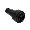 Bulgin Circular Connector Standard Buccaneer Series 2 Contacts Male Plug Cable IP68 250V 12A PX0736/P