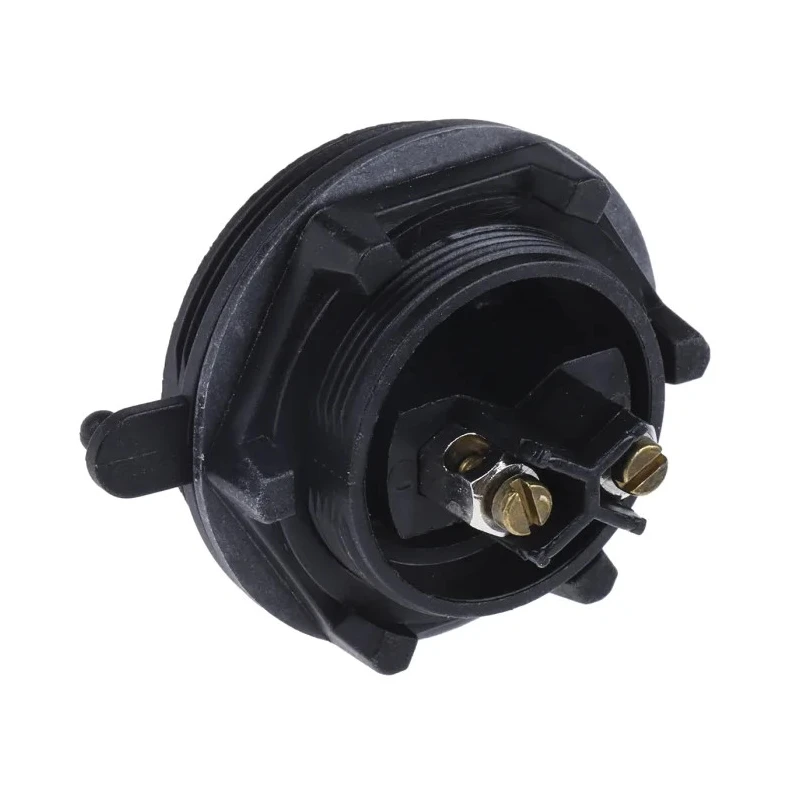 Bulgin Circular Connector 2 Contacts Panel Mount Socket Female IP68 IP69K Standard Buccaneer PX0735/S