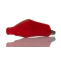 RS PRO Red Insulated Crocodile Clip Nickel Plated Steel Contact 5A 8mm Jaw Opening 483-843