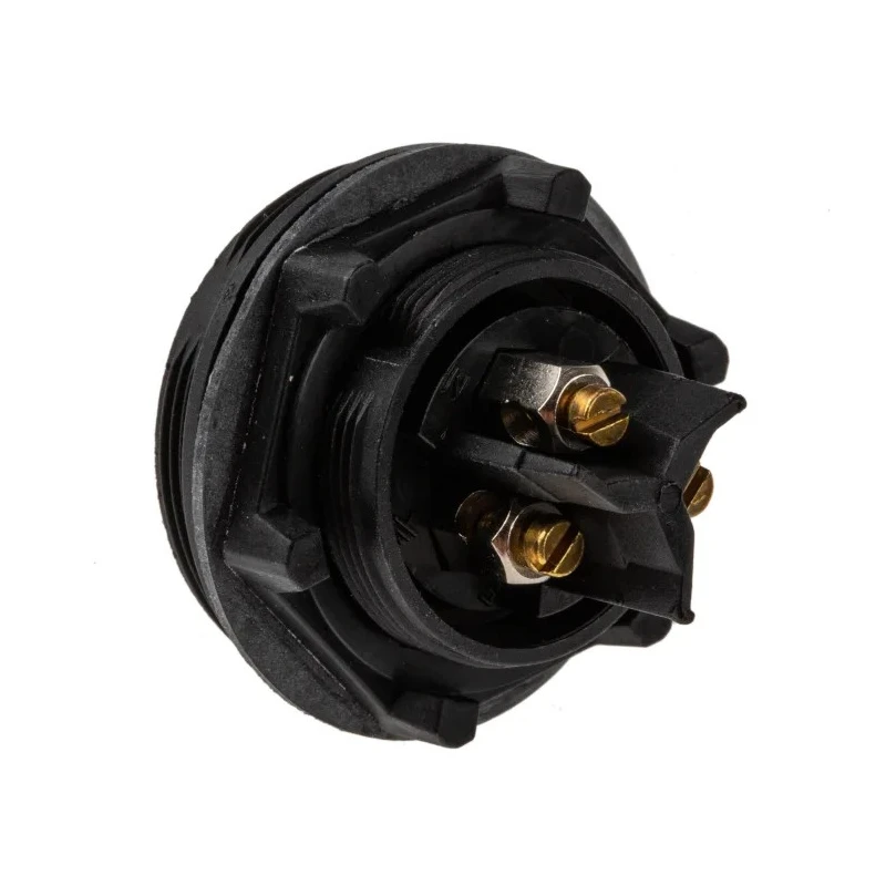 Bulgin Circular Connector, 3 Contacts, Panel Mount Socket, Female, IP68 IP69K, Standard Buccaneer PX0730/S