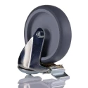 Bosch Rexroth Castor Wheel with M12 Thread, Plastic Material, 125mm Diameter, ISO 4762 Standard 3842541228