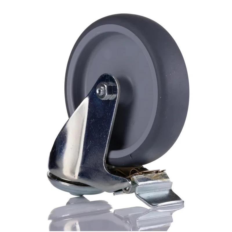 Bosch Rexroth Castor Wheel with M12 Thread, Plastic Material, 125mm Diameter, ISO 4762 Standard 3842541228