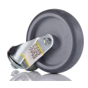Bosch Rexroth Heavy Duty Castor Wheel Thermoplastic Elastomer M12 Thread 10 mm Groove 3842541236