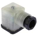 Hirschmann GDML 2P+E DIN 43650 A Solenoid Valve Connector Indicator Light 24V dc 8A 935980205 RS GDML 2011 LED 24 SCHWARZ
